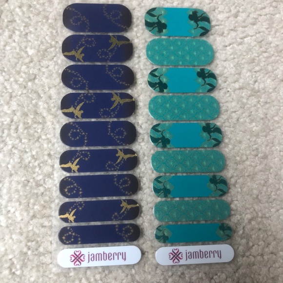 Jamberry set of 1/2 sheet - Picture 2 of 5